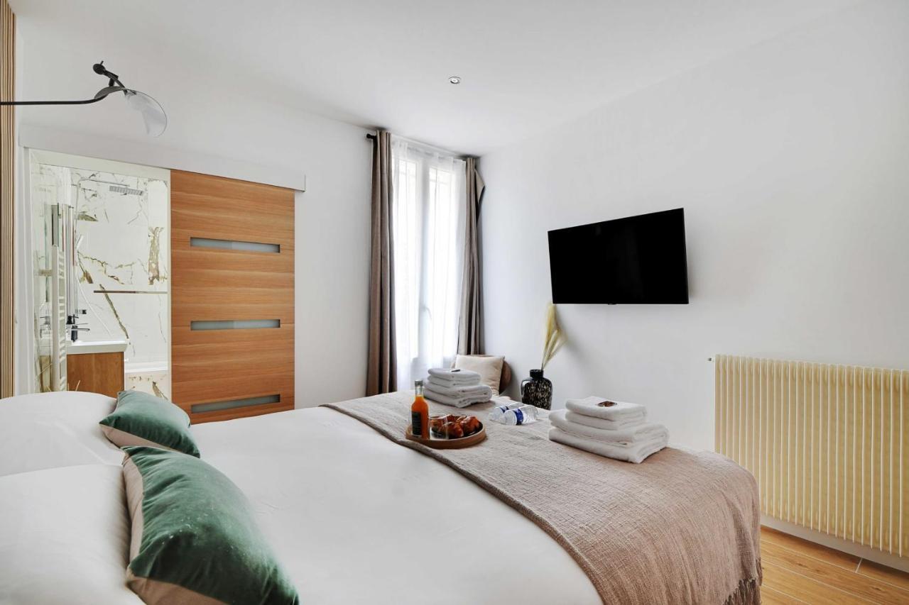 Welcoming Apartment - 1Br-4P - Sacre-Coeur باريس المظهر الخارجي الصورة
